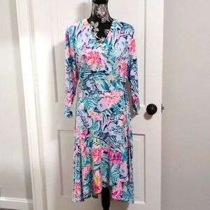 🐘HTF Lilly Pulitzer🐘 - Rozaline Wrap Dress